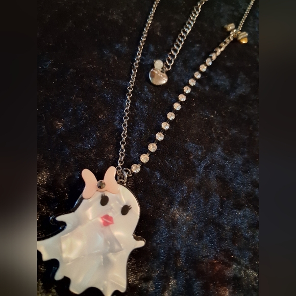 Betsey Johnson Black and White Crescent - Picture 2 of 11